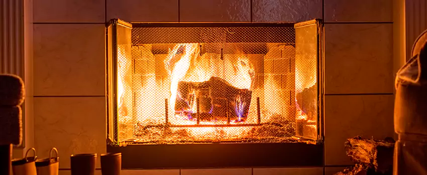 Mendota Hearth Landscape Fireplace Installation in Thomasville, Georgia