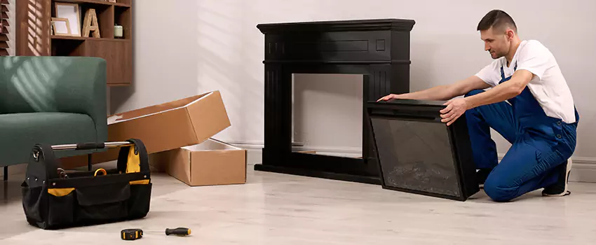 Old Rusted Metal Fireplace Repair And Replacement in Thomasville, GA
